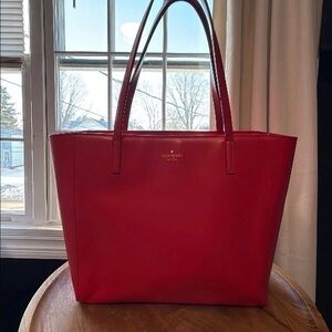Kate Spade Cherry Red Tote Bag
